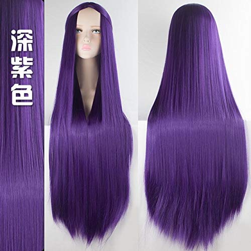 GJBXP Biamoxer 100 Cm Lange Perücken Klassische Hochtemperaturfaser Synthetische Perücken Kostüm Cosplay Perücken Cosplay Gesichtshaar Party 20 Farbe 14 GJBXP Biamoxer 100 Cm Lange Perücken Klassische Hochtemperaturfaser Synthetische Perücken Kostüm Cosplay Perücken Cosplay Gesichtshaar Party 20 Farbe 14 von GJBXP