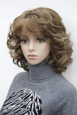 GJBXP Cosplay Frauen Deep Mix Short Curly Perücke europäischen und amerikanischen Perücke Cosplay von GJBXP
