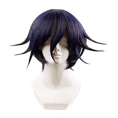 GJBXP Haarteile Anime Cosplay Perücke, kurze glatte Haare, Weihnachtsfeier Geschenk, hochtemperaturbeständige Faser von GJBXP