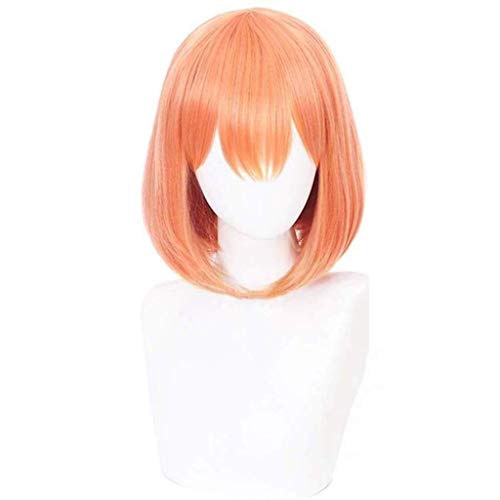 GJBXP Haarteile Anime Cosplay Perücke Teenager Mädchen Konkaven Bobo Kopf Perücke Anime Fans Geschenk, kurze Haare von GJBXP