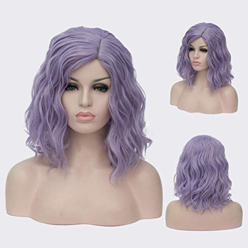 GJBXP Kurze Bob Wellige Lockige Perücke Rosa Ombre Perücken für Mädchen Hitzebeständige Kunstfaser Harajuku Cosplay Haar 14 zoll und 21 Farben Om-823 GJBXP Kurze Bob Wellige Lockige Perücke Rosa Ombre Perücken für Mädchen Hitzebeständige Kunstfaser Harajuku Cosplay Haar 14 zoll und 21 Farben Om-823 von GJBXP