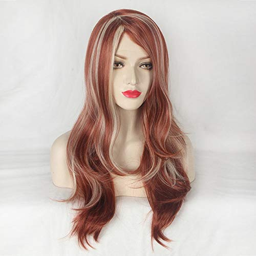 GJBXP Mode Günstige Harajuku Lolita Cosplay Perücke Lange Wellenförmige My Little Pony Anime Halloween Kostüm Party Ombre Haar Perücken Für Frauen PL-481 von GJBXP