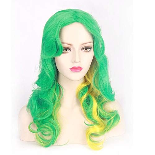 GJBXP Mode Günstige Harajuku Lolita Cosplay Perücke Lange Wellenförmige My Little Pony Anime Halloween Kostüm Party Ombre Haar Perücken Für Frauen PL-716 von GJBXP