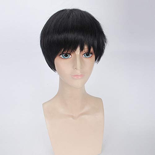 Hochwertige Anime Tokyo Ghouls Ken Kaneki Cosplay Perücke Sasaki Haise Perücke Cosplay Mädchen Jungen Renji Yomo Uta Kurzes schwarz graues Haar Einheitsgröße Ken Kaneki WEISSE Perücke Hochwertige Anime Tokyo Ghouls Ken Kaneki Cosplay Perücke Sasaki Haise Perücke Cosplay Mädchen Jungen Renji Yomo Uta Kurzes schwarz graues Haar Einheitsgröße Ken Kaneki WEISSE Perücke von GJBXP