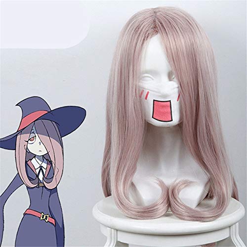 Kleine Hexe Academia Sucy Mambavaran Perücke Cosplay Kostüm Sucy Manbavaran Frauen Langes hitzebeständiges Kunsthaar + Perückenkappe One Size wie das Bild zeigt Kleine Hexe Academia Sucy Mambavaran Perücke Cosplay Kostüm Sucy Manbavaran Frauen Langes hitzebeständiges Kunsthaar + Perückenkappe One Size wie das Bild zeigt von GJBXP
