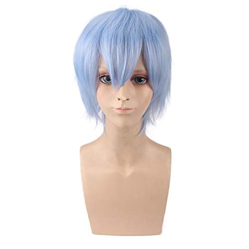 Kuroko no Basuke Seirin Kuroko Tetsuya Kurze Perücke Cosplay Kostüm Kurokos Basketball Hitzebeständige Kunsthaar Männer Perücken Kuroko no Basuke Seirin Kuroko Tetsuya Kurze Perücke Cosplay Kostüm Kurokos Basketball Hitzebeständige Kunsthaar Männer Perücken von GJBXP
