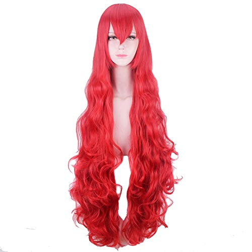 Land der glänzenden Padparadscha Red Long Curly Perücke Cosplay Kostüm Houseki no Kuni Hitzebeständiges Haar Männer Frauen Perücken Land der glänzenden Padparadscha Red Long Curly Perücke Cosplay Kostüm Houseki no Kuni Hitzebeständiges Haar Männer Frauen Perücken von GJBXP