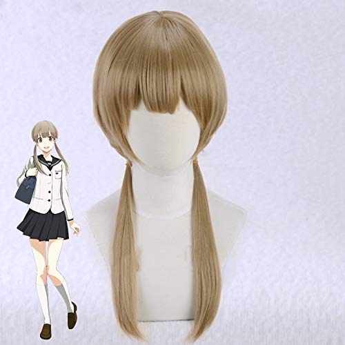 PRINZ DER SCHRITTALTERNATIVE Sakurai Nana Cosplay Perücke Doppelpferdeschwanz Hitzebeständige Faserhaarperücken von GJBXP