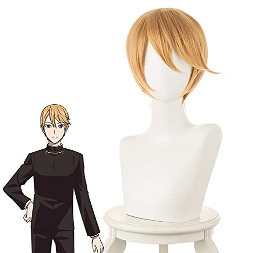 S-XL Anime Kaguya-sama: Liebe ist Krieg Cosplay Miyuki Shirogane Cosplay Kostüm Herren Top + Hose + Perücke kompletter Satz Schuluniform Kostüm XL nur Perücke PL-686 S-XL Anime Kaguya-sama: Liebe ist Krieg Cosplay Miyuki Shirogane Cosplay Kostüm Herren Top + Hose + Perücke kompletter Satz Schuluniform Kostüm XL nur Perücke PL-686 von GJBXP