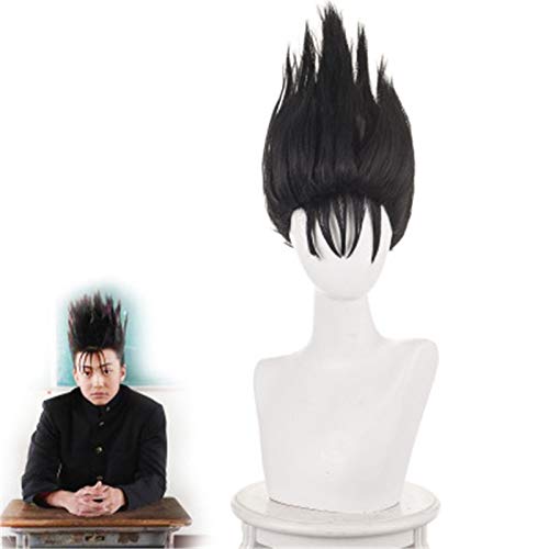 Tokio von heute Ich bin dran Shinji Ito Cosplay Perücke Männer Schwarze Perücken Kyou Kara Erz Wa Kostüm Rollenspiel Perücke + Perücke Cap von GJBXP