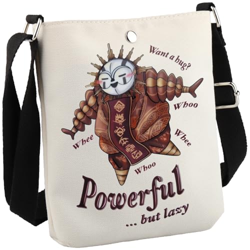 RPG Game Lover Gift 33 Game Fan Geschenk Powerful But Lazy Esquie Crossbody Bag For Video Gamer, Leistungsstarker CB von GJTIM