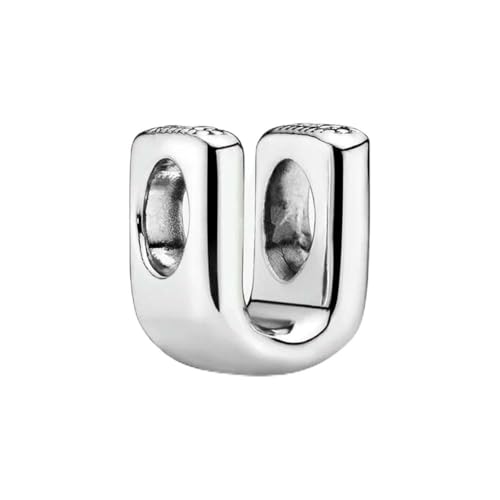 GJUYTD 925 versilbert 26 Buchstaben AZ Alphabet Bead Charm Fit Pan Armband Frau Handtasche Halter-Alphabet.u GJUYTD 925 versilbert 26 Buchstaben AZ Alphabet Bead Charm Fit Pan Armband Frau Handtasche Halter-Alphabet.u von GJUYTD