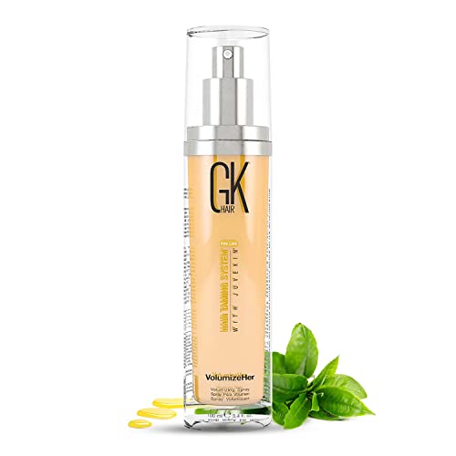 GK HAIR Global Keratin Volumizeher Spray (100ml/ 3.4 Fl Oz) Haarverdickungsspray für Frauen und Männer - Haarvolumizer und Texturierungsspray für Haarvolumen von GK HAIR
