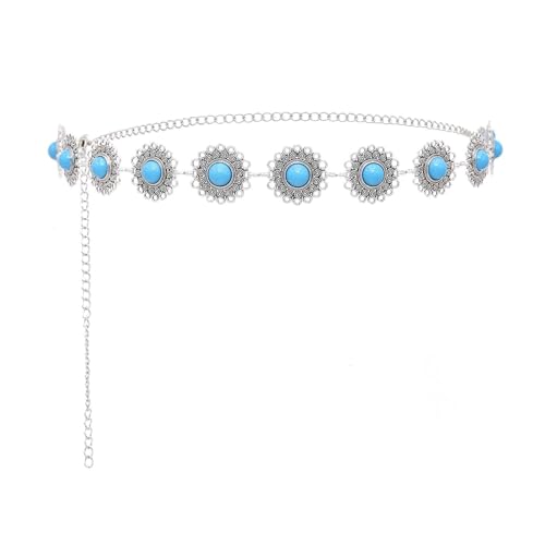 1 STÜCKE Blau Quaste Taille Bauchketten Körper Zubehör Gypsy Dance Gürtel 1 STÜCKE Blau Quaste Taille Bauchketten Körper Zubehör Gypsy Dance Gürtel von GKJHTED