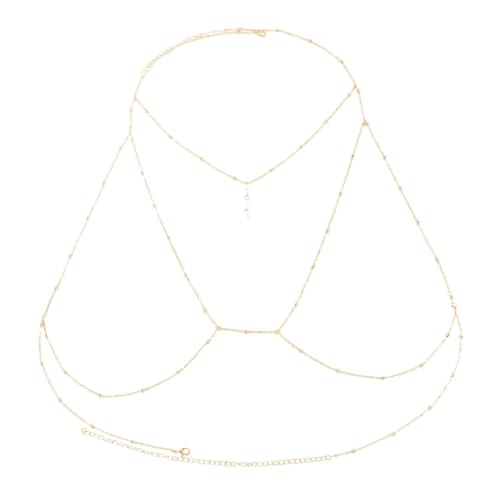 1 STÜCKE Multi schicht Hängenden Hals Stil Legierung Perle Damen Körper Kette Schmuck 1 STÜCKE Multi schicht Hängenden Hals Stil Legierung Perle Damen Körper Kette Schmuck von GKJHTED