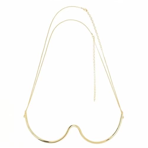 1PCS Metall Brust Bikini Rock Frauen Tanz Nachtclub BH Schmuck Kette von GKJHTED