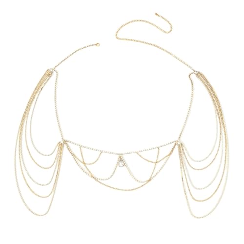 Bauch-Taillenketten, verstellbar, für den Körper Bauch-Taillenketten, verstellbar, für den Körper von GKJHTED