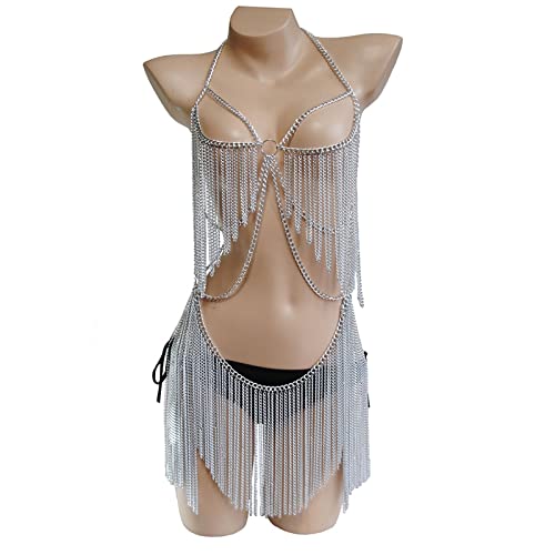 Damen-Körperkette, personalisierte hängende Bart-Körperkette, Leistung für den Sommerstrand Damen-Körperkette, personalisierte hängende Bart-Körperkette, Leistung für den Sommerstrand von GKJHTED