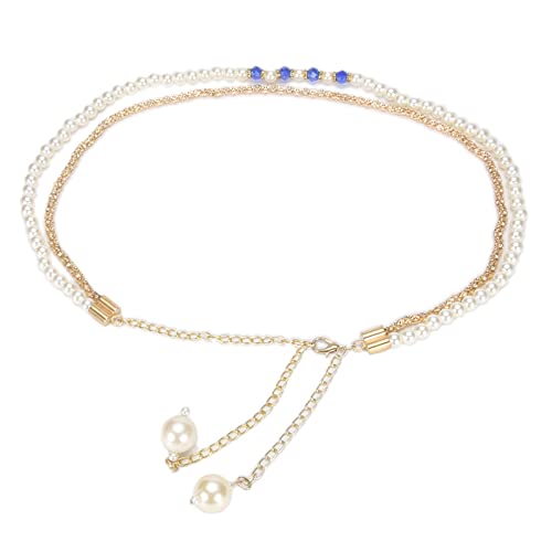 Damen-Taillenkette, Perlen-Taillenkette für Damen, Hemd, Taillenkette für Jeans, Kleider von GKJHTED