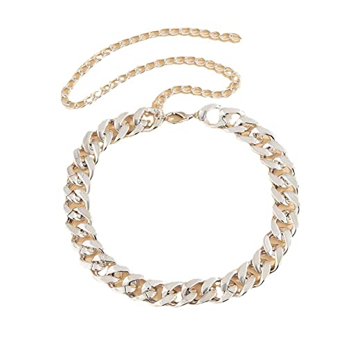 Damen Taillenkette Hip Hop Körperkette Einfache Einzelkette Kleid Taillenkette für Jeans Kleider Damen Taillenkette Hip Hop Körperkette Einfache Einzelkette Kleid Taillenkette für Jeans Kleider von GKJHTED