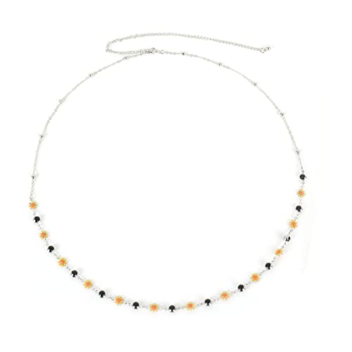 Damen Taillenkette Schmuck Silber Gold B von GKJHTED