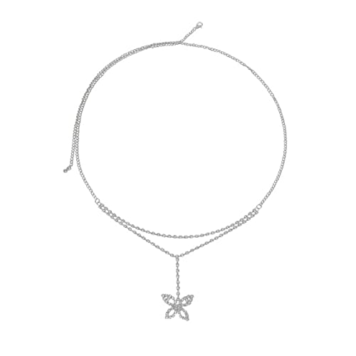 Damen Taillenkette Silber Gold für Frauen von GKJHTED