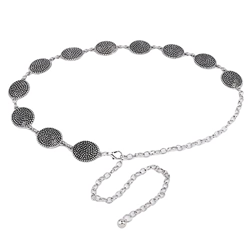 Damen Taillenkette für Damen Dünner Hosenbund mit Kleiderkette für Jeanskleider von GKJHTED