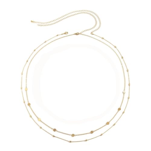 Doppellagiges Body-Set mit Metallpailletten von GKJHTED