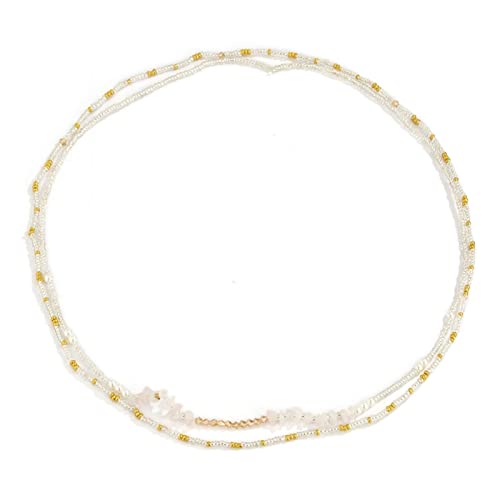 Frauen Taille Kette Perlen Elastische Faux Perle Schmuck Bauch Ketten Für Mädchen Zubehör von GKJHTED