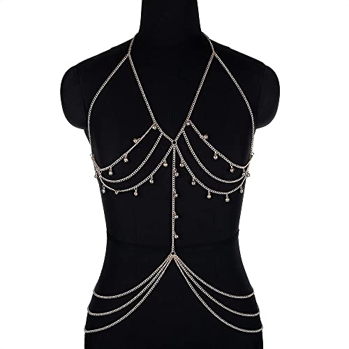 Halsketten Linked Neckholder BH Set Frauen Rückenfrei Körperschmuck Accessoires Halsketten Linked Neckholder BH Set Frauen Rückenfrei Körperschmuck Accessoires von GKJHTED