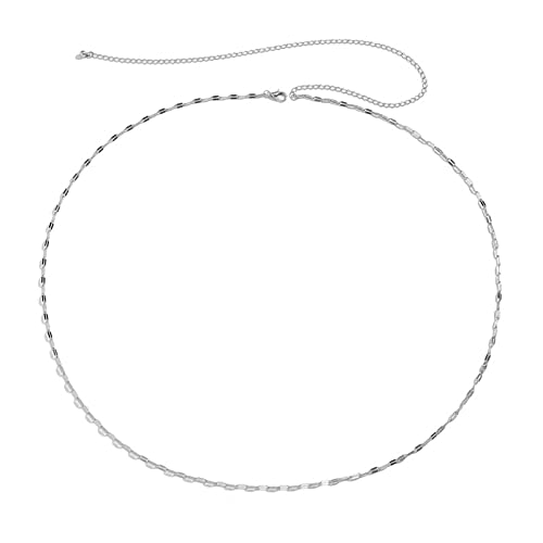 Körperkette Mode Perlen Pailletten Kette Mode Taille Kette Halskette Körperschmuck Damen Accessoires Damen Körperkette Mode Perlen Pailletten Kette Mode Taille Kette Halskette Körperschmuck Damen Accessoires Damen von GKJHTED