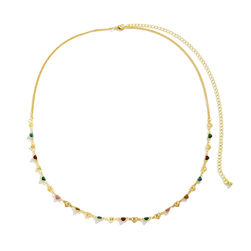 Silberne Kettengürtel für Damen Taillengürtel Silberne Kettengürtel für Damen Taillengürtel von GKJHTED