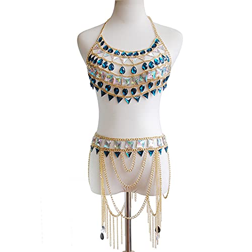 Strand Edelstein Hängender Hals Hohlkörper Halskette Kleid Modische Mehrschichtige Strass Nähte Vintage Taille Kette Gold Strand Edelstein Hängender Hals Hohlkörper Halskette Kleid Modische Mehrschichtige Strass Nähte Vintage Taille Kette Gold von GKJHTED
