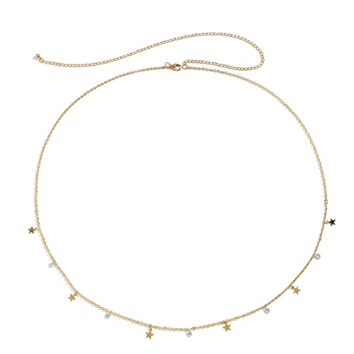 Taillenketten für Damen Silber Gold Simp Taillenketten für Damen Silber Gold Simp von GKJHTED