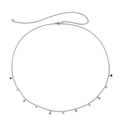 Taillenketten für Damen Silber Gold Simp von GKJHTED