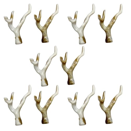 10 x vielseitige Haarnadeln im antiken Stil, Drachen- und Hirschgeweih, Haarnadel für kreatives Styling von GKYQVE