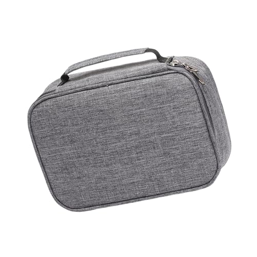 Bleistift Mit Hoher Kapazität Farbiger Gehäuse Hält 72 Slots Gel Stiftkoffer Großer Kapazitätsbeutel Tasche Für Studentische Künstler Bleistiftbeutel von GKYQVE