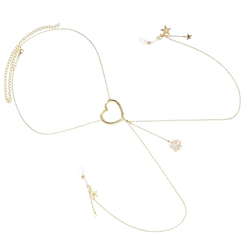 GKYQVE Body Schmuck Brustwarze Kette BH Kettenkette Brustrock Geeignet Für Musikfestivals Und Passende Trendige Outfits Mode Körper von GKYQVE