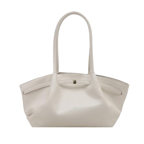 Damen Unterarmtasche PU Leder Schulter Großer Kapazität Achselhöhle Trendy Handtaschen Geldbörse Einfaches Pendeln Frauen Achsel Achselgründe Schulter PU Lederhandtasche Unterarm von GKYQVE