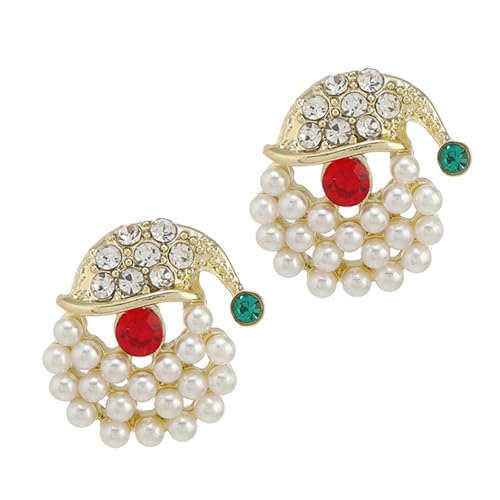 Elegante Drop Ohrringe Mit Weihnachtsmotivangehörigen Ohrringen Ohrstifte Legierungstextur Geeignet Für Mode Accessorisierung Mode Weihnachtsstollen von GKYQVE