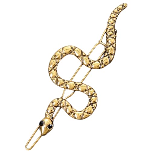 Elegante Haarspange im Schlangen-Design mit Strasssteinen, Haarschmuck, Haarnadel, ideal zur Verschönerung des Abend-Looks Elegante Haarspange im Schlangen-Design mit Strasssteinen, Haarschmuck, Haarnadel, ideal zur Verschönerung des Abend-Looks von GKYQVE