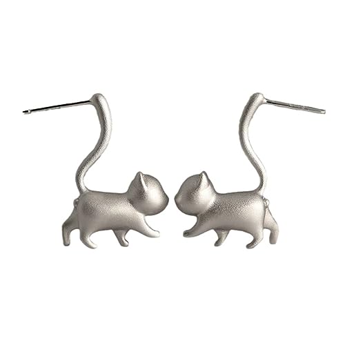 Fashion Animal Ohrringe Schmuck Einzigartige Bolzen Ohrring Minimalist Piercing Daily Kee Long Tail Netter Katzenschmuck Täglich Kleidung von GKYQVE