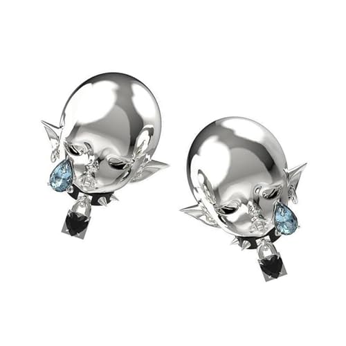Fashion Devil Alloy Ohrringe Multifauntal Ohrschmuck Persönlichkeit Ohrstifte Für Moderne Teenager Und Trendliebhaber Konzertschmuck Geeignet von GKYQVE