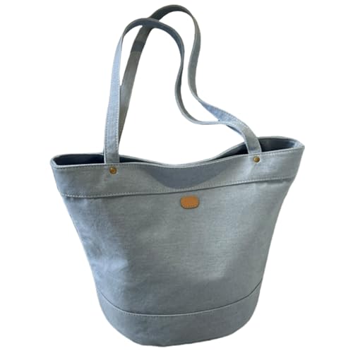 Frauen Ästhetische Umhängetasche DeniMs Pendeln Mit Hoher Kapazitäts Achselhilfe Fashion Handtasche Einfache Achselwahrer Achselhöhlen DeniMs Die Eine Schulter Top Mit Großer Kapazität von GKYQVE