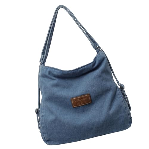 Frauen Tasche Mit Großer Kapazität Schulter Lässig Achselhöhle Denims Handtasche All Matching Achseleinkaufsdating Frauen Achselhilfe Mit Großer Kapazität Handtasche All Matching Schultereinkäufe von GKYQVE