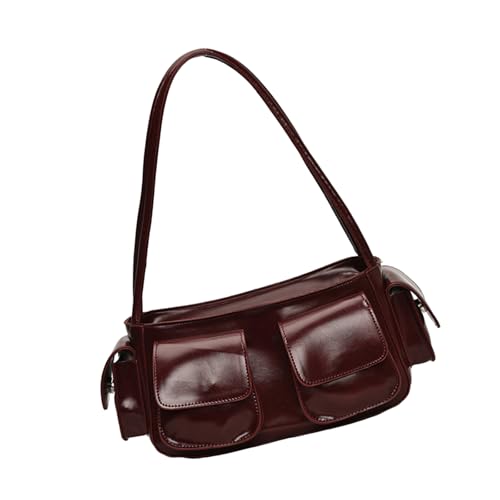 Frauen Umhängetasche Koreanische Stile Achselhöhlen Tasche Multipockets Handtasche All Matching Achselpendel Für Alltägliche Koreanische Stile Schulter Für Frauen Multi Pockets Achselhändler Und von GKYQVE