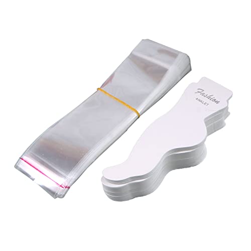 GKYQVE 100 Blätter Karton Fußkettchen Kassette Transparent Bag Blind Karten Clip Papieretiketten Für Schmuck Schmuckkarten GKYQVE 100 Blätter Karton Fußkettchen Kassette Transparent Bag Blind Karten Clip Papieretiketten Für Schmuck Schmuckkarten von GKYQVE