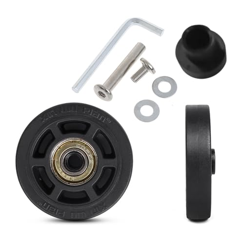 GKYQVE 1pc Schwenkgepäck Koffer Rad Reparaturzubehör Tragbares Reisegepäck Austausch Für Frauen Ersatzschwenk von GKYQVE