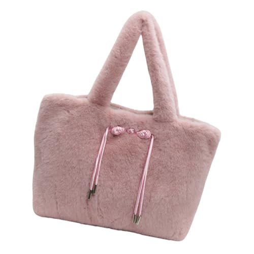 GKYQVE Ästhetische Frauen Plüsch Tasche Für Frauen Bequeme Fuzzy Umhängetasche Für Winter Mode Unterarm Taschen Abend Geldbeutel Modehandtasche von GKYQVE