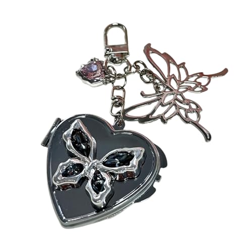 GKYQVE Ästhetischer Schmetterling Herz Schlüsselbund Stylish Butterfly Heart Keyrings Eleganter Anhänger Zum Personalisieren des Zubehörs Leichtes Tragbares Schlüsselzubehör GKYQVE Ästhetischer Schmetterling Herz Schlüsselbund Stylish Butterfly Heart Keyrings Eleganter Anhänger Zum Personalisieren des Zubehörs Leichtes Tragbares Schlüsselzubehör von GKYQVE